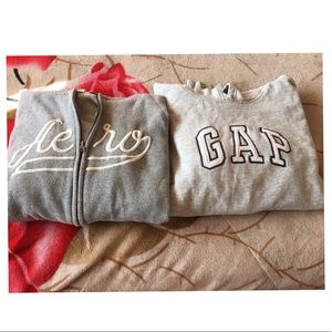 Aeropostale Grey Sweater &’ Gap Grey Sweater